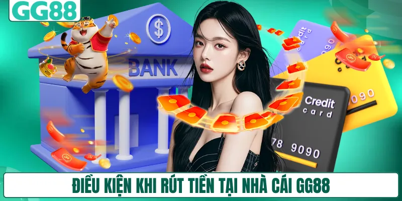 Điều kiện khi rút tiền tại nhà cái GG88